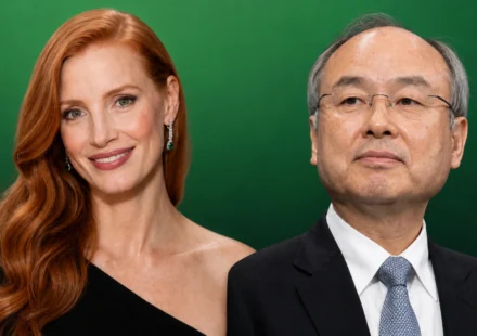 jessica chastain and masayoshi son