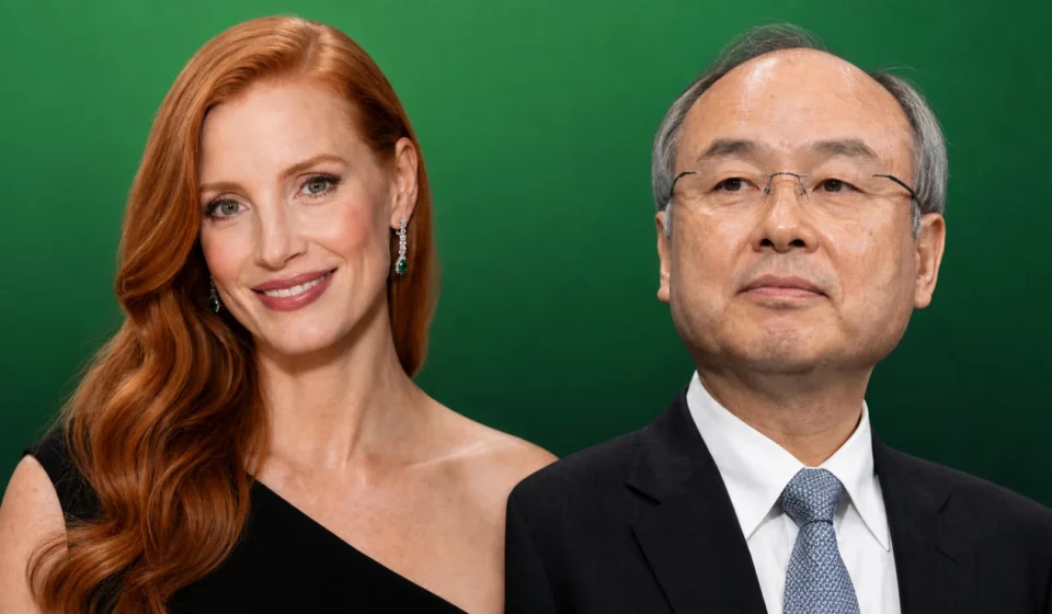 jessica chastain and masayoshi son