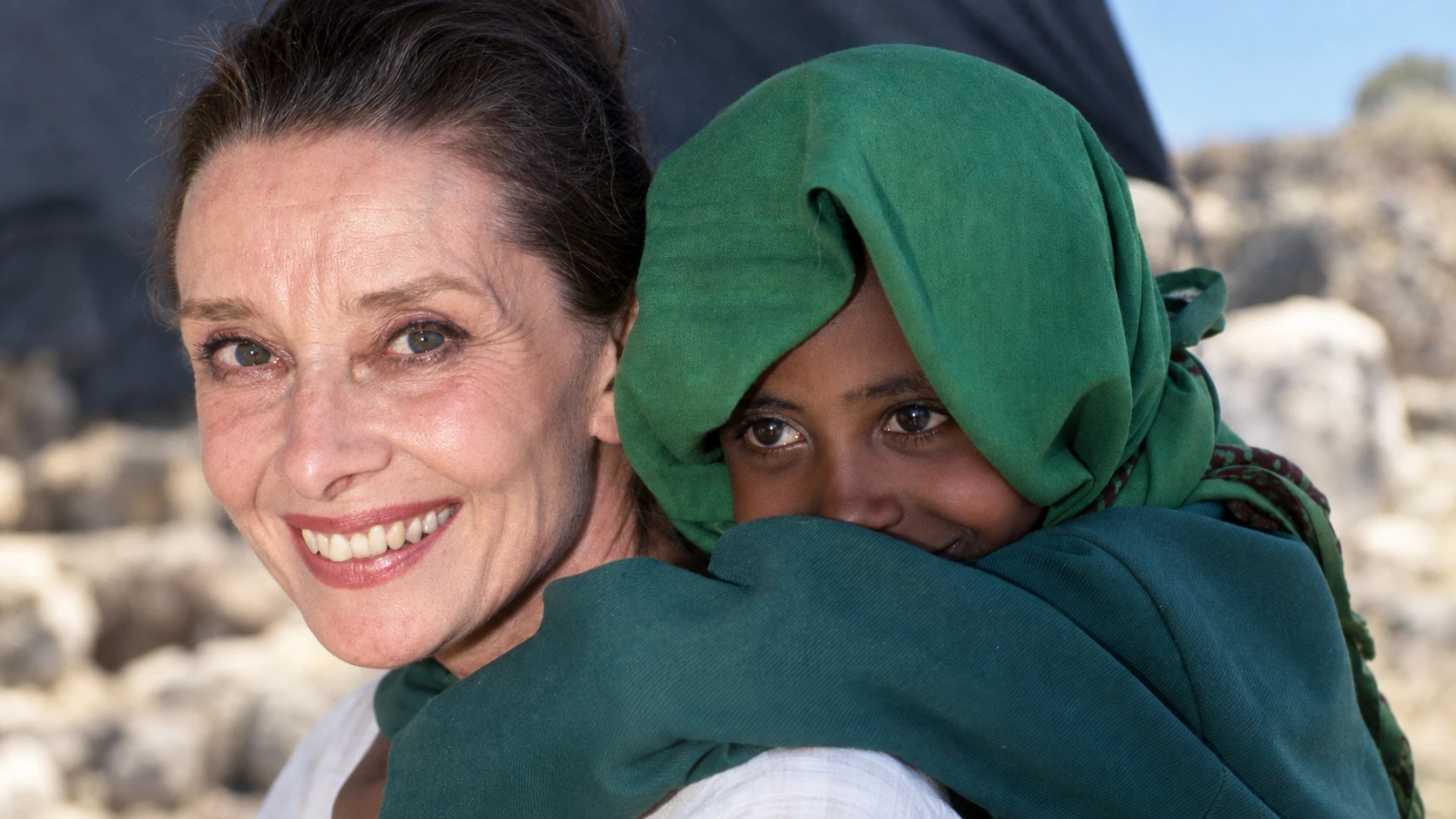 Humanitarian work became a major part of Hepburn's later life - michael phelps and audrey hepburn